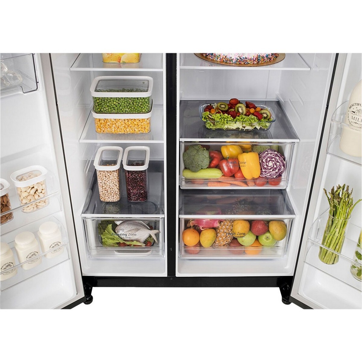 LG 655L Side-by-Side Refrigerator